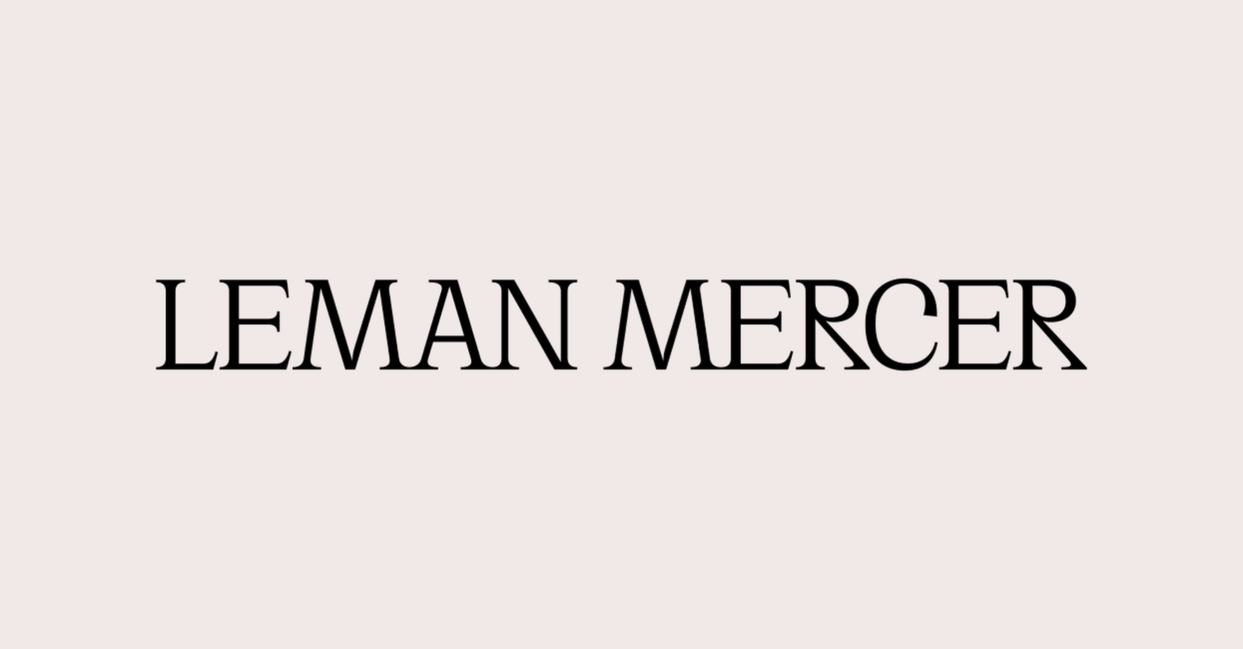 Leman Mercer wordmark